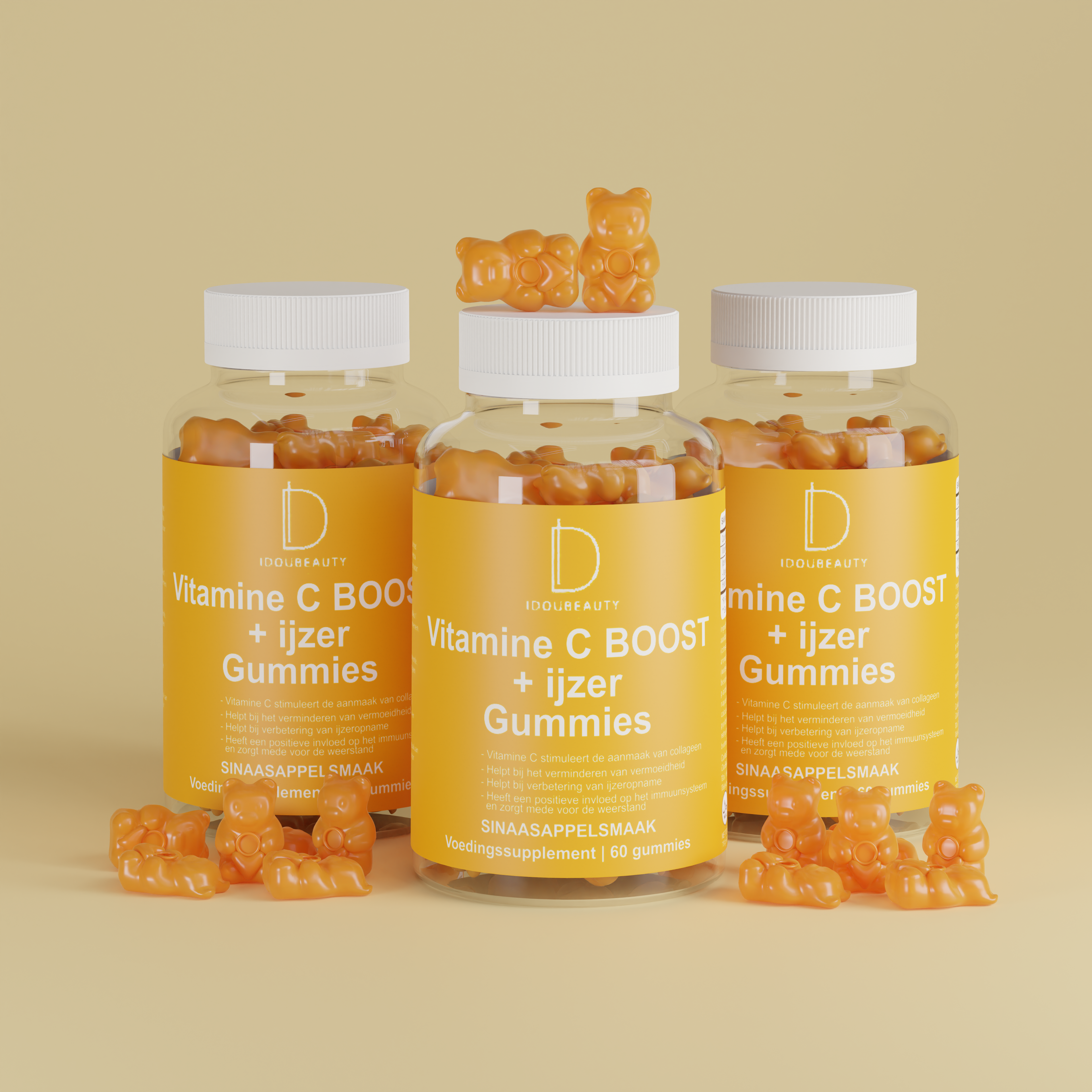 Vitamine C BOOST en ijzer 3-PACK!