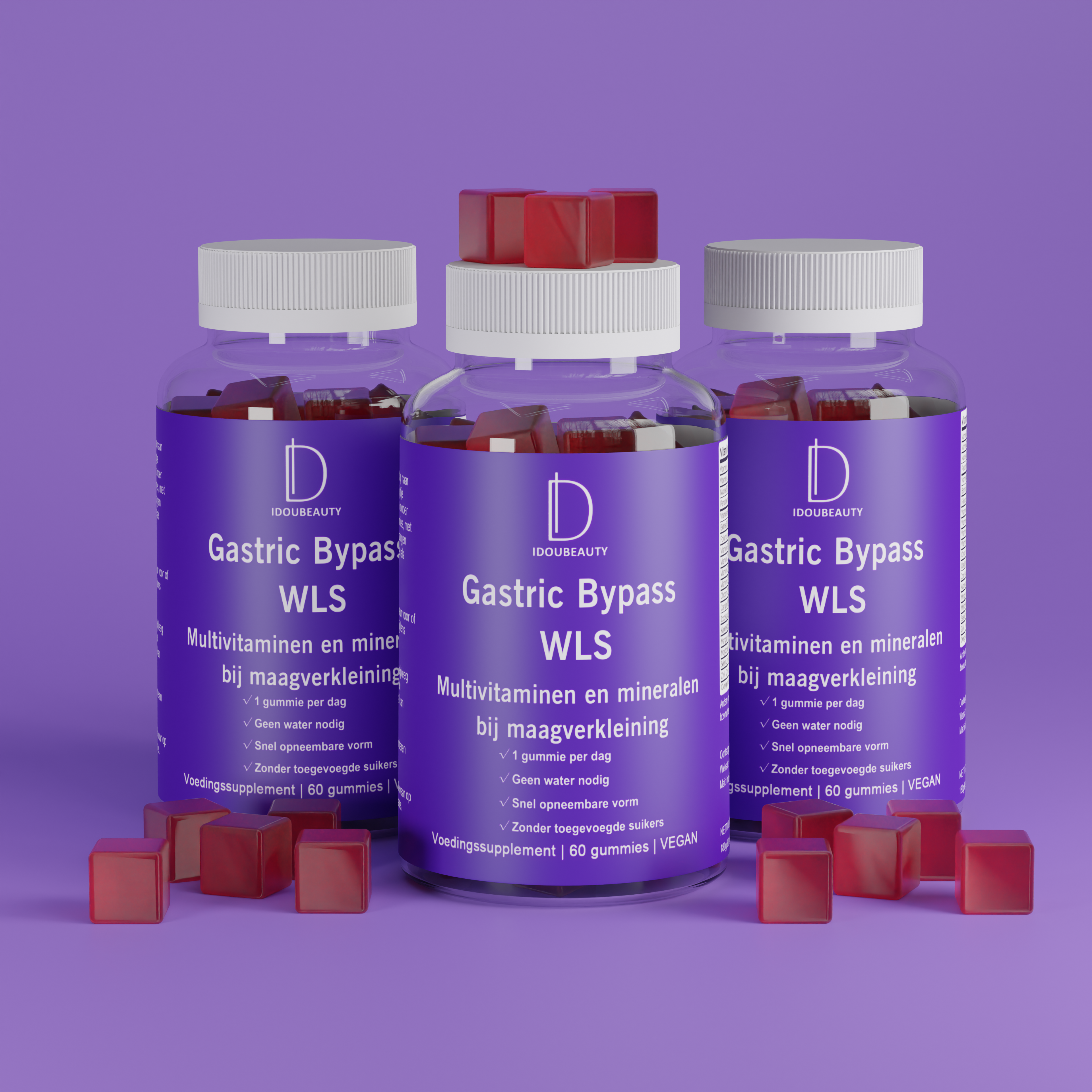 Gastric Bypass WLS- multivitaminen en mineralen 3-PACK!